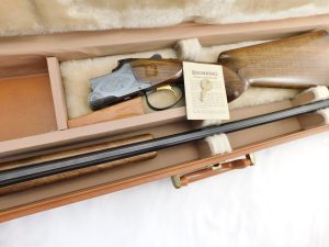 1972 Browning Superposed 20 Gauge 28 Inch Long Tang In The Case