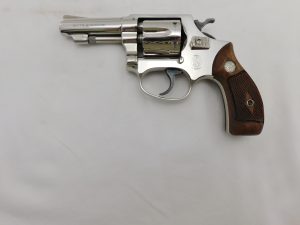 1950's Smith Wesson Pre 30 Hand Ejector Nickel