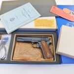 2006 Colt 1911 Government WWI Carbonia Blue NIB