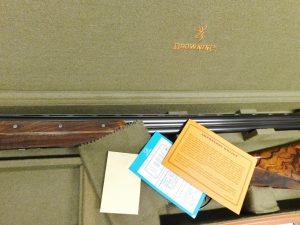 1998 Browning Superposed 20 Gauge Oxford Grade Sideplate In The Case