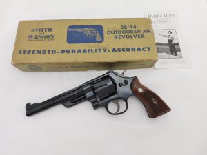 1952 Smith Wesson 38/44 Outdoorsman In The Box
