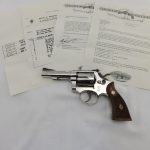 1954 Smith Wesson Pre 18 K22 Combat Masterpiece Nickel With Letter
