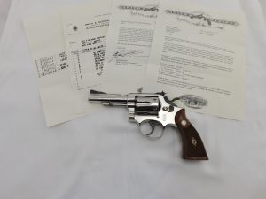 1954 Smith Wesson Pre 18 K22 Combat Masterpiece Nickel With Letter