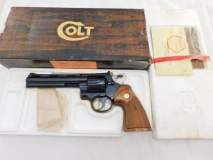 1985 Colt Python 357 6 Inch In The Box