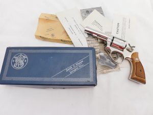 1979 Smith Wesson 13 Nickel In The Box