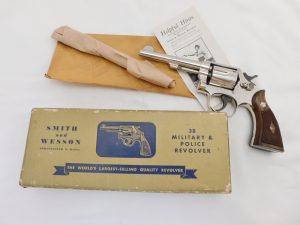 1940's Smith Wesson MP Pre 10 Nickle In The Box