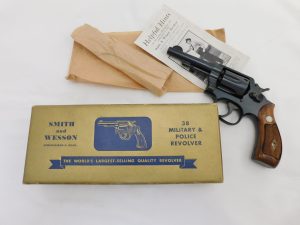 1954 Smith Wesson MP 38 4 Inch Round Butt NIB