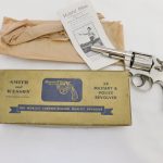 1940's Smith Wesson MP 4 Inch Nickel Round Butt NIB