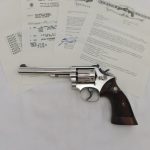 1960 Smith Wesson 17 K22 Masterpiece Nickel With Letter